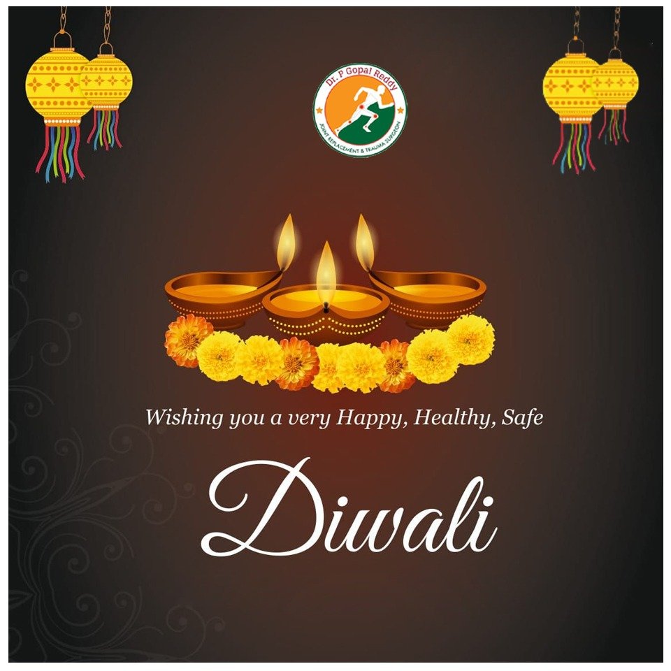 Read more about the article Wish you all Happy and safe Diwali – Dr.Gopal Reddy